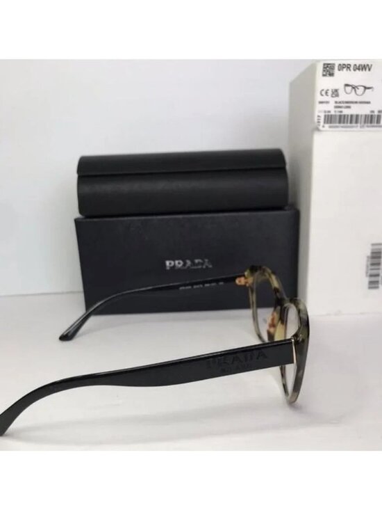 Authentic New PRADAPR 04WV black and medium havana main image 5